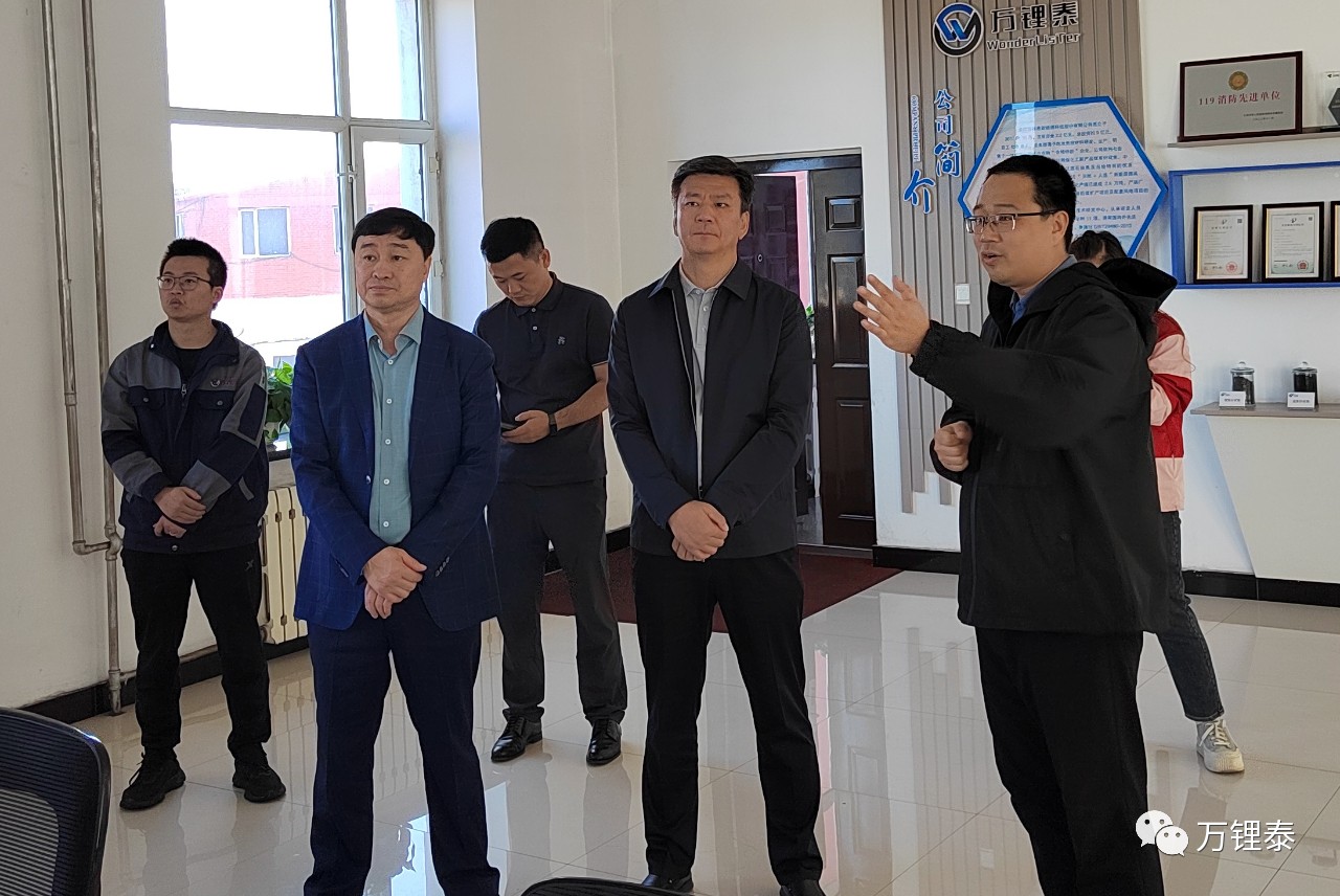 市委副书记王献宇莅临万锂泰调研(图1)