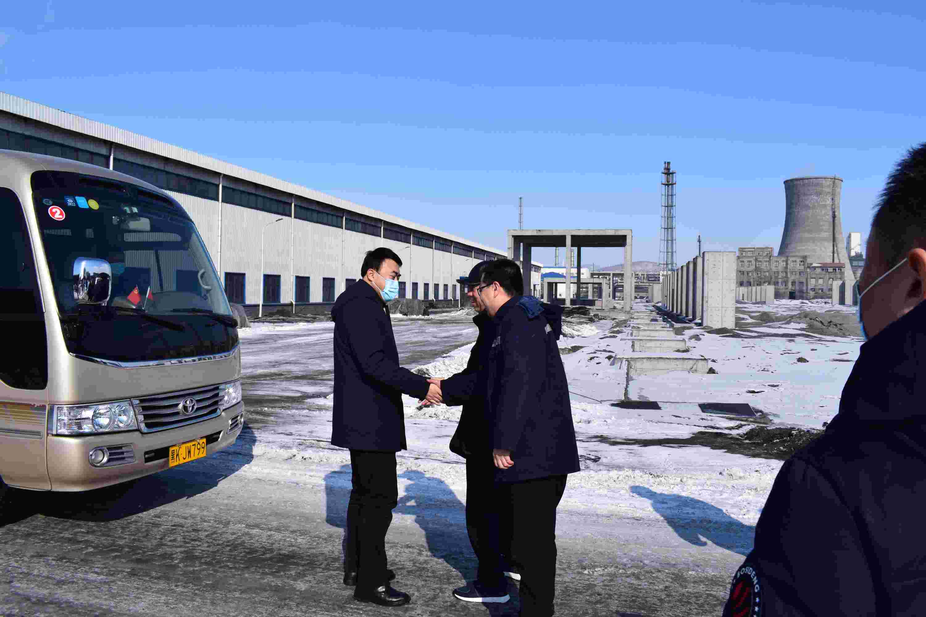 2月21日李兵市长一行莅临公司调研项目建设情况(图1)